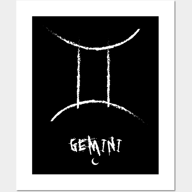 Gemini Wall Art by Scailaret